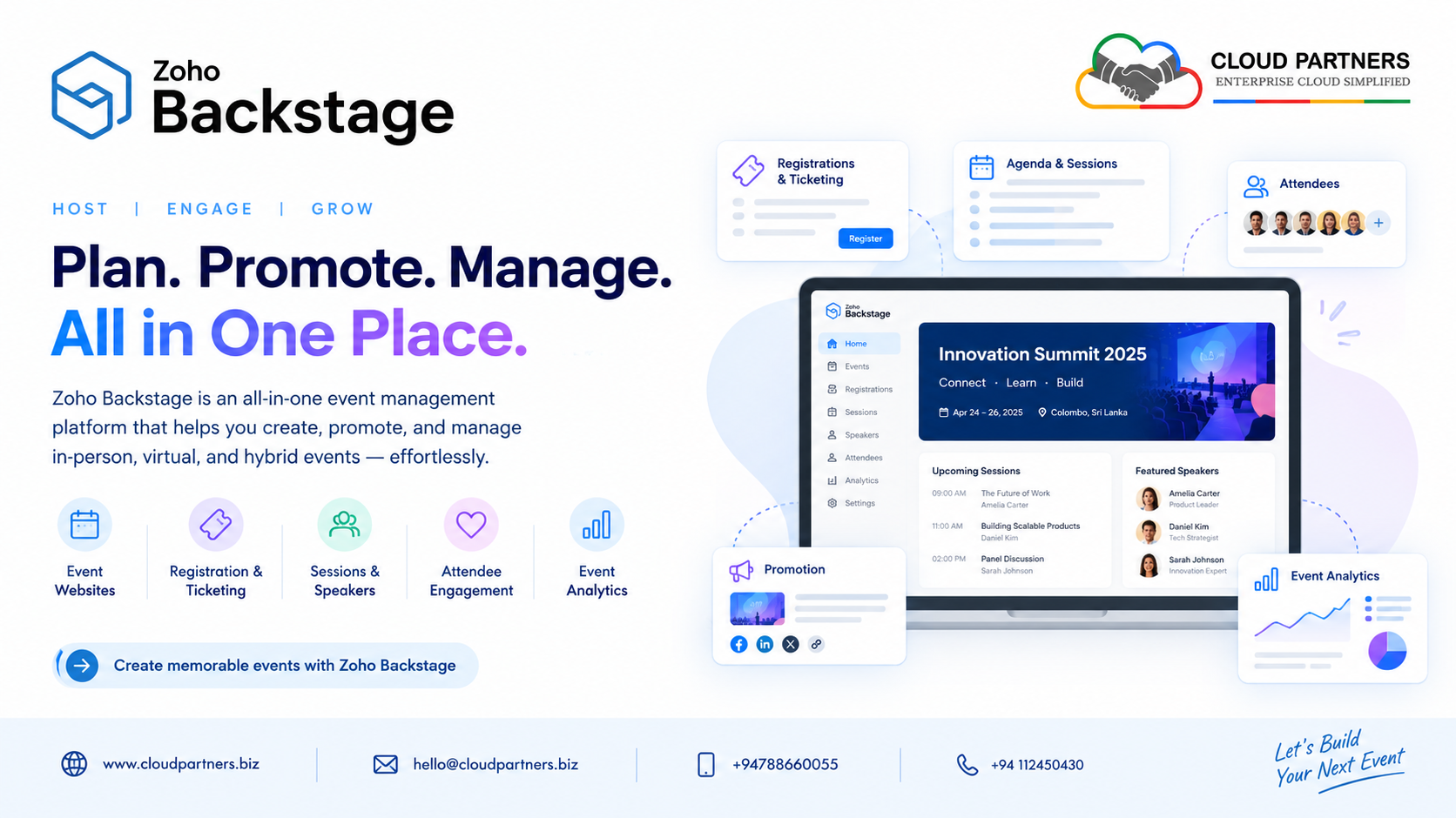 Elevating Event Management: How Zoho Backstage Transforms Corporate Hosting