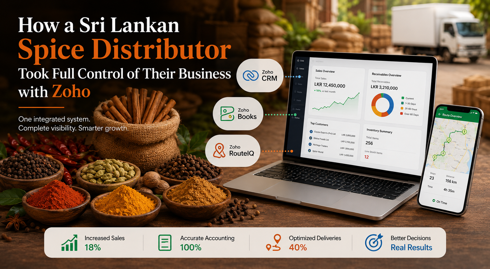 How a Sri Lankan Spice Distributor Stopped Flying Blind