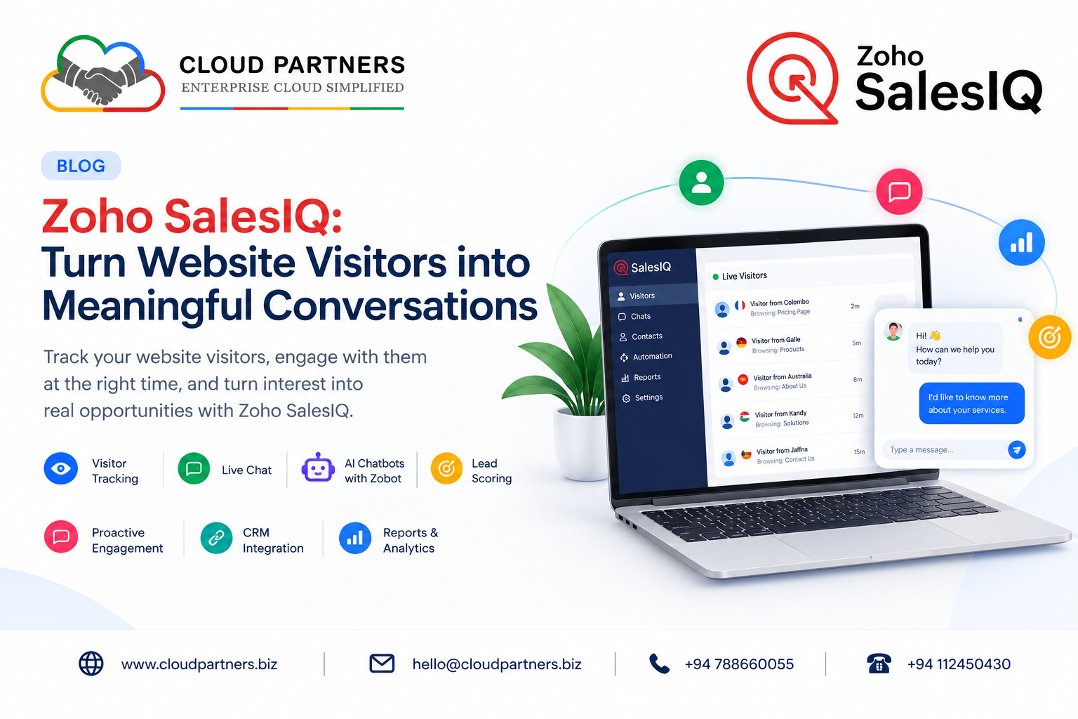 Zoho SalesIQ: Features, Benefits & Customer Engagement